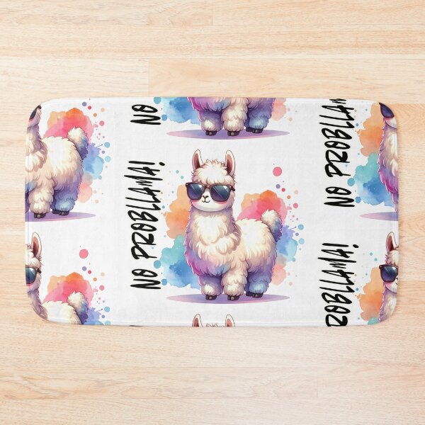 Item preview, No probllama Llama designed and sold by LiskoDesign.