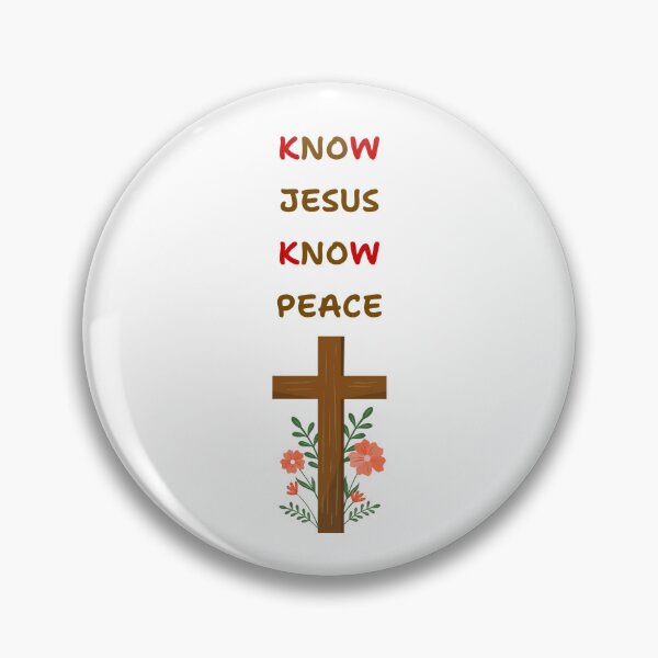 Item preview, Know Jesus Know Peace designed and sold by ArthursDesigns.