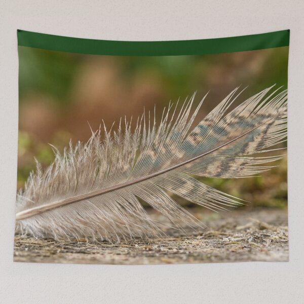 Item preview, Close-up of a bird feather. designed and sold by Malisa345.