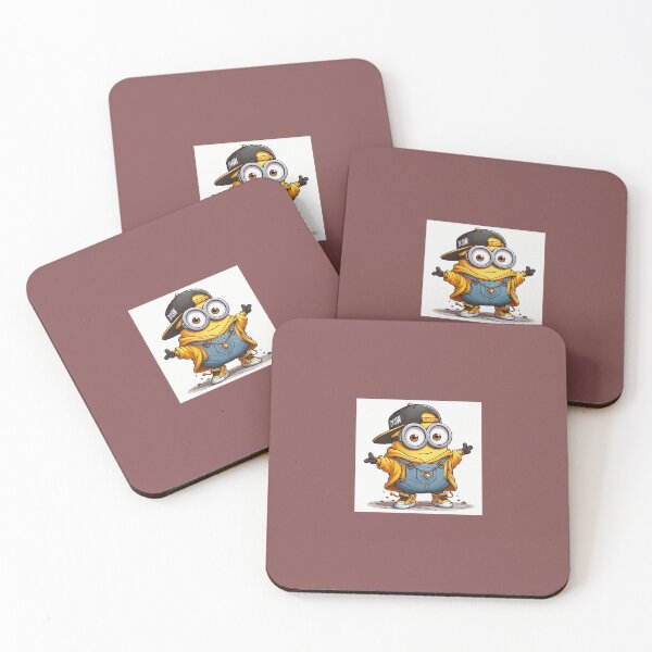 Item preview, Minion in swag cute sticker designed and sold by MoodByte .