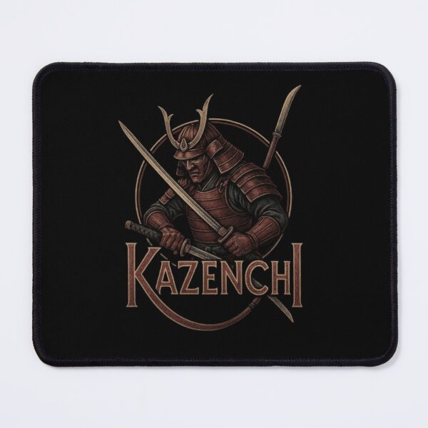 Item preview, Kazenchi Samurai Warrior Design, Japanese Samurai Shirt, Ronin Bushido Sword, Katana Warrior, Feudal Japan, Asian Samurai Art, Warrior Gift designed and sold by Typologystudios.