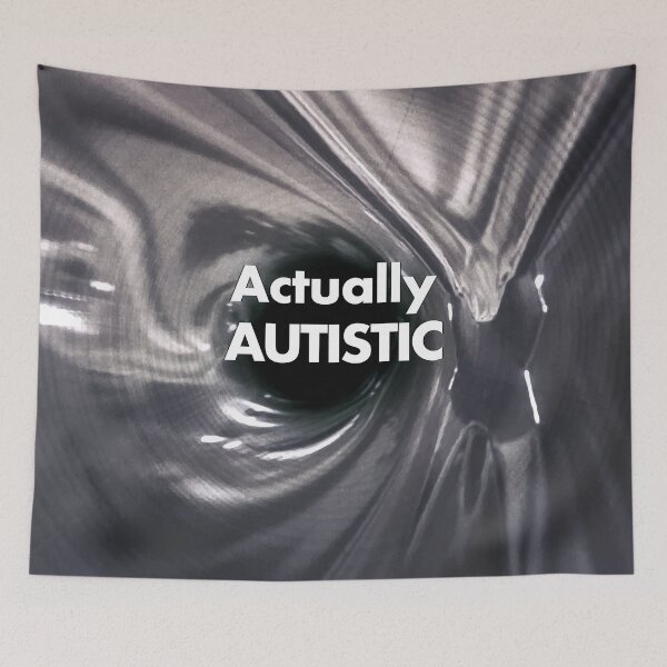 Item preview, ndvh Actually Autistic (DW1) designed and sold by Nik’s T-Shirts.