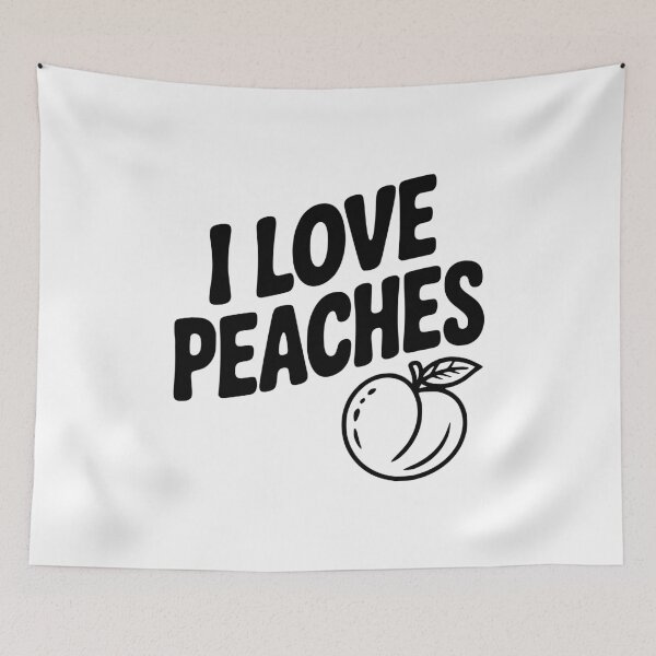 Item preview, I Love Peaches designed and sold by Frank Ring.