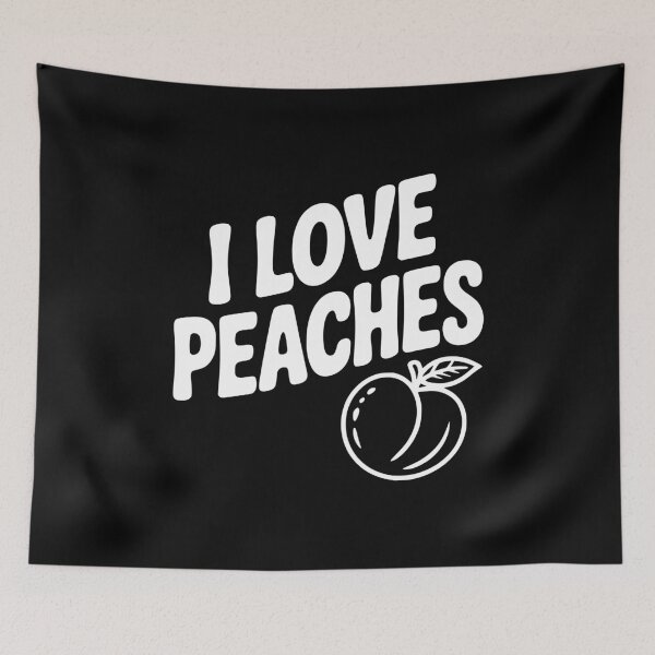Item preview, I Love Peaches designed and sold by Frank Ring.