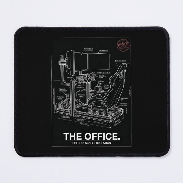 Item preview, The Office Spec 1 1 Scale Simulation Sim Racing Rig Blueprint designed and sold by Fenay Designs.