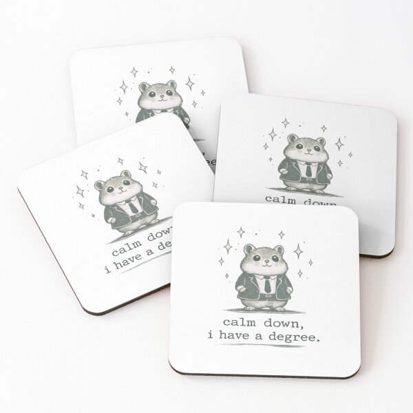 Item preview, Calm Down, I Have A Degree Funny Graduation Design  designed and sold by Thread&Fable.