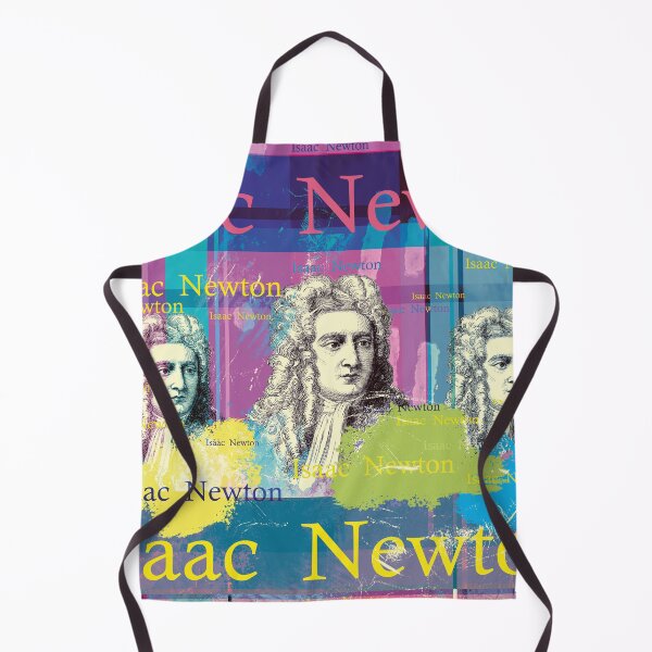 Item preview, Isaac Newton, scientific legend as a pop art collage designed and sold by Mauswohn.