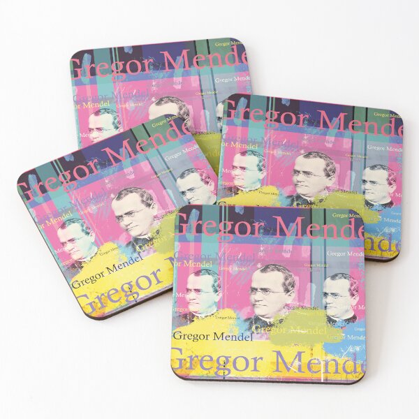 Item preview, Gregor Mendel, father of genetics, in pop art style designed and sold by Mauswohn.