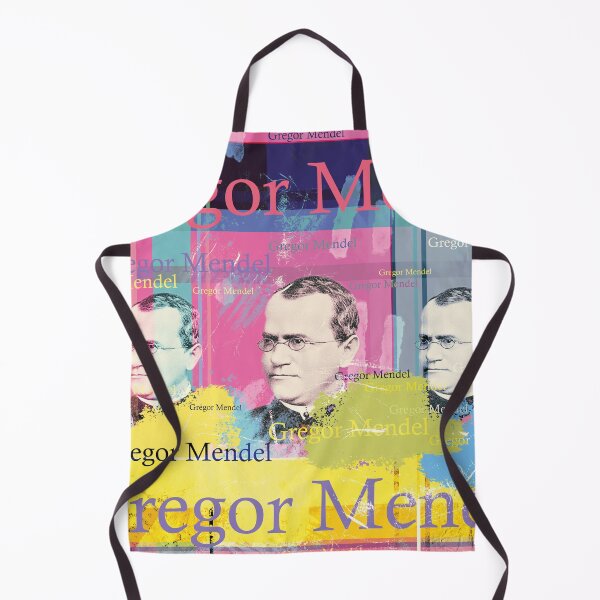 Item preview, Gregor Mendel, father of genetics, in pop art style designed and sold by Mauswohn.