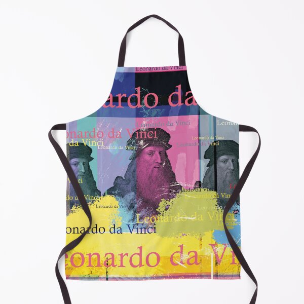 Item preview, Leonardo da Vinci: Renaissance genius as a pop art collage designed and sold by Mauswohn.