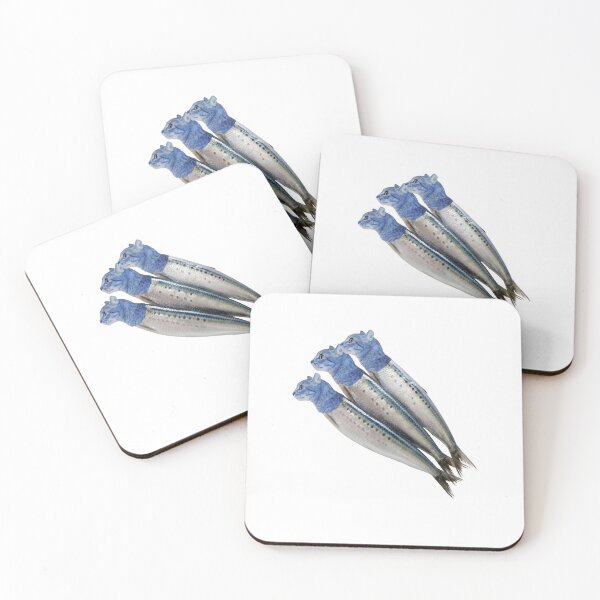 Item preview, Feline Sardines — Mediterranean Cat Design designed and sold by Melo&Mia.