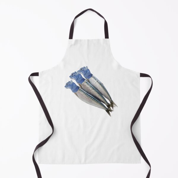 Item preview, Feline Sardines — Mediterranean Cat Design designed and sold by Melo&Mia.