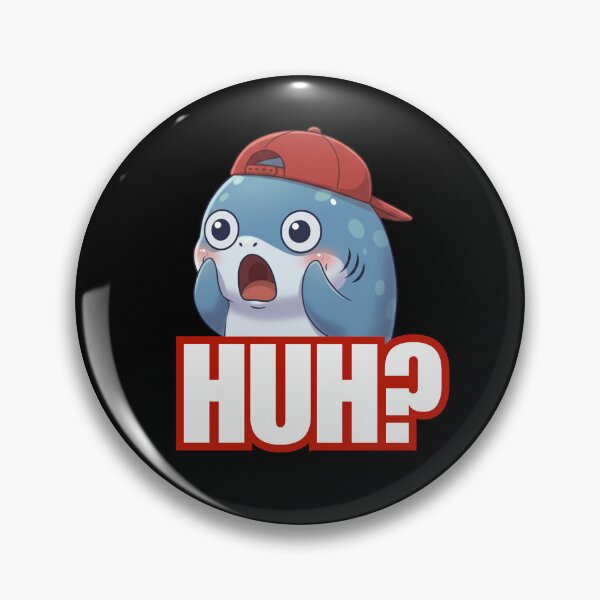Item preview, Huh? Funny Chibi Shark designed and sold by Nature's Chibis.