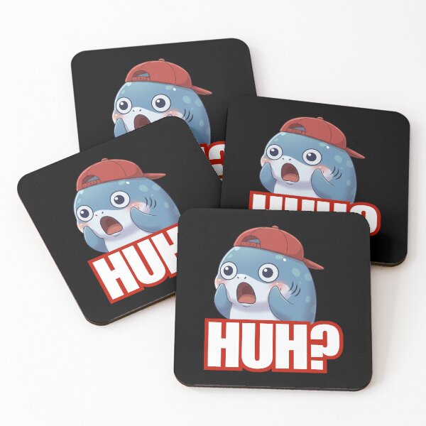 Item preview, Huh? Funny Chibi Shark designed and sold by Nature's Chibis.
