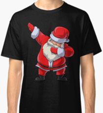 Dabbing Santa T Shirt Claus Christmas Funny Dab X-mas Gifts Kids Boys Girls Youth Classic T-Shirt