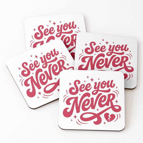 Item preview, See You Never Script Typography, Breakup Attitude, Goodbye Ex Energy designed and sold by thesplitshop.
