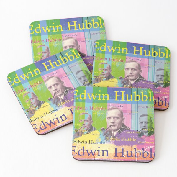 Item preview, Edwin Hubble, Astronomical Discoveries in Pop Art Collage Style designed and sold by Mauswohn.