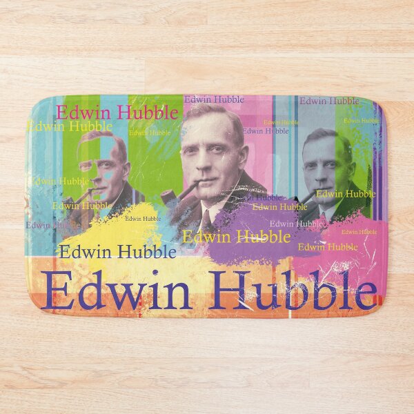 Item preview, Edwin Hubble, Astronomical Discoveries in Pop Art Collage Style designed and sold by Mauswohn.