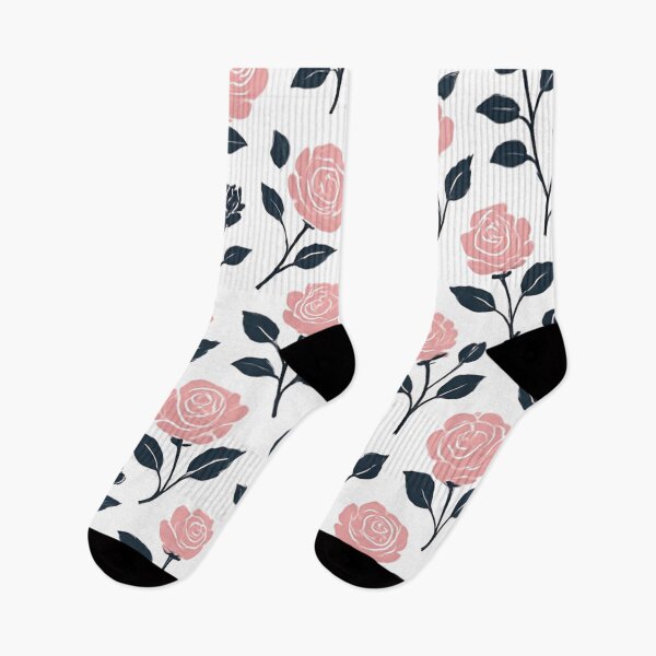 Item preview,  Pink and black rose pattern designed and sold by uunaa.
