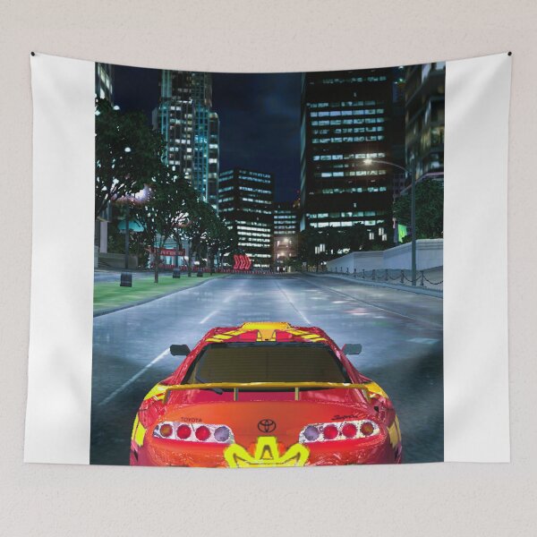 Item preview, JDM Toyota Supra – Classic Street Racer Art designed and sold by photosbyfebin.