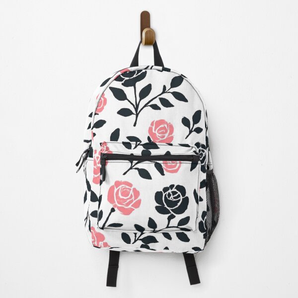 Item preview, Pink and black rose pattern designed and sold by uunaa.