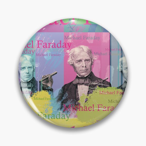 Item preview, Michael Faraday, pioneer of electromagnetism, Pop Art Design designed and sold by Mauswohn.