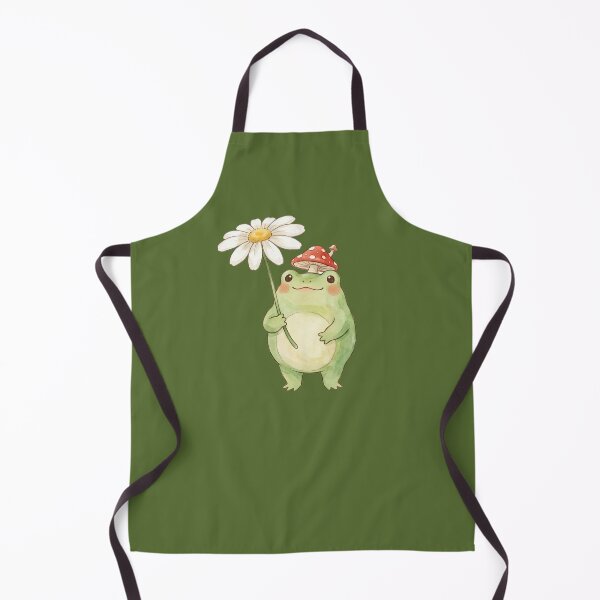 Item preview, Cottagecore Ghibli-Inspired Frog designed and sold by FSilk.