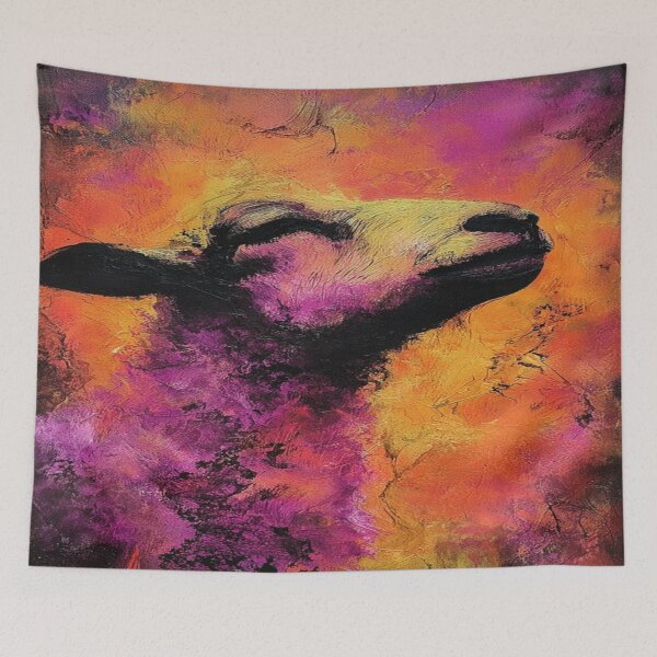 Item preview, Electric Bleat: The Neon Shepherd’s Dream designed and sold by Overthinker9.