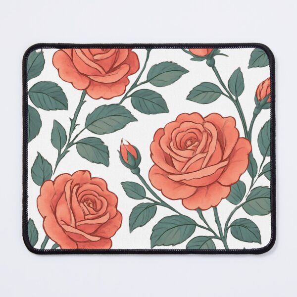 Item preview,  Red rose pattern designed and sold by uunaa.