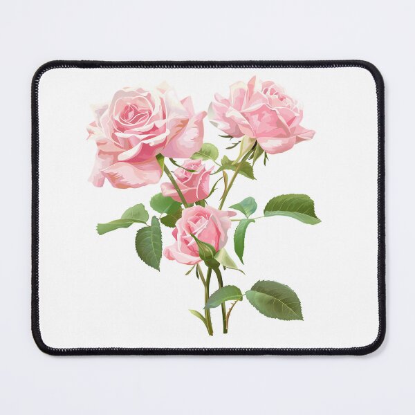 Item preview, Soft Pink Rose Bouquet - Elegant Romantic Floral Art Print designed and sold by DesignArtist.ia.