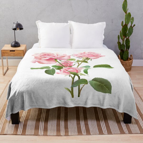 Item preview, Soft Pink Rose Bouquet - Elegant Romantic Floral Art Print designed and sold by DesignArtist.ia.