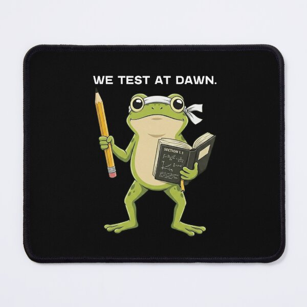 Item preview, Determined Frog Student - Math Nerd Academic Illustration designed and sold by haitrieuic96.