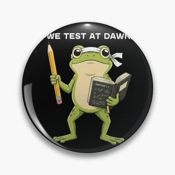 Item preview, Determined Frog Student - Math Nerd Academic Illustration designed and sold by haitrieuic96.