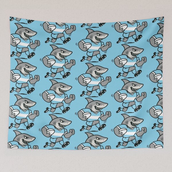 Item preview, Cronulla-Sutherland Sharks NRL Retro designed and sold by chimney001.