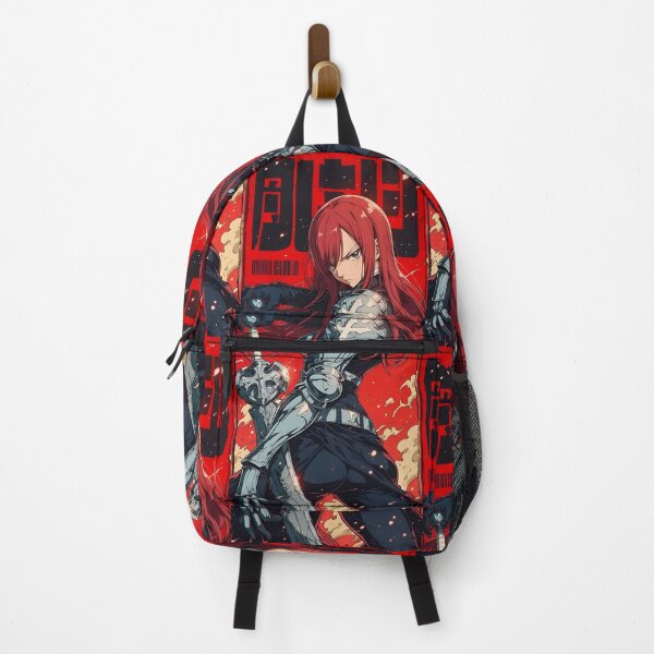 Item preview, Crimson Armor Anime Warrior Girl – Red Hair Sword Fighter | Dark Fantasy Manga Style designed and sold by Dyan4.