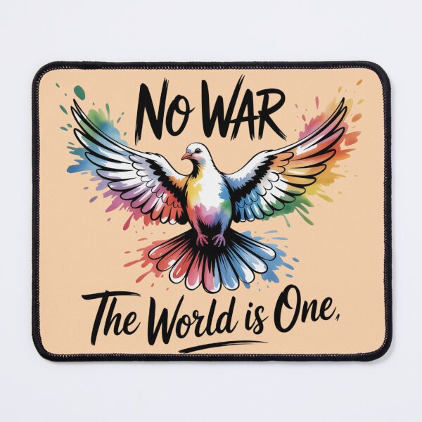 Item preview, Pigeon - No War. The World Is One. designed and sold by 123ks.