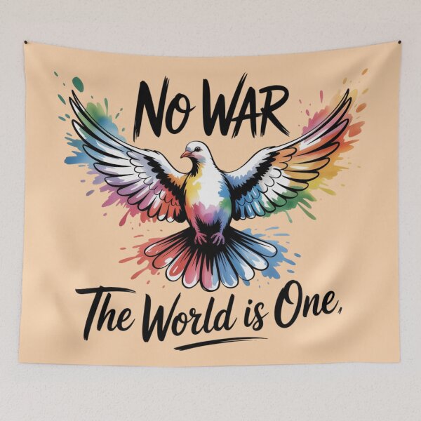Item preview, Pigeon - No War. The World Is One. designed and sold by 123ks.