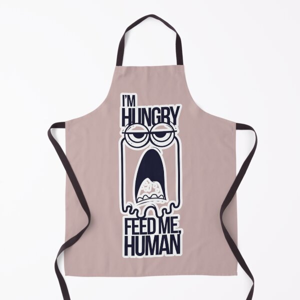 Item preview, I'm Hungry Feed Me Human Funny Monster Food Humor Sticker designed and sold by Venicia1.