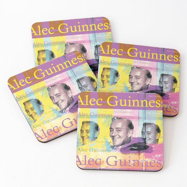 Item preview, Alec Guinness, acting legend, as an aesthetic pop art collage designed and sold by Mauswohn.