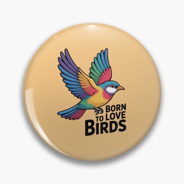 Item preview, Born to love birds designed and sold by 123ks.
