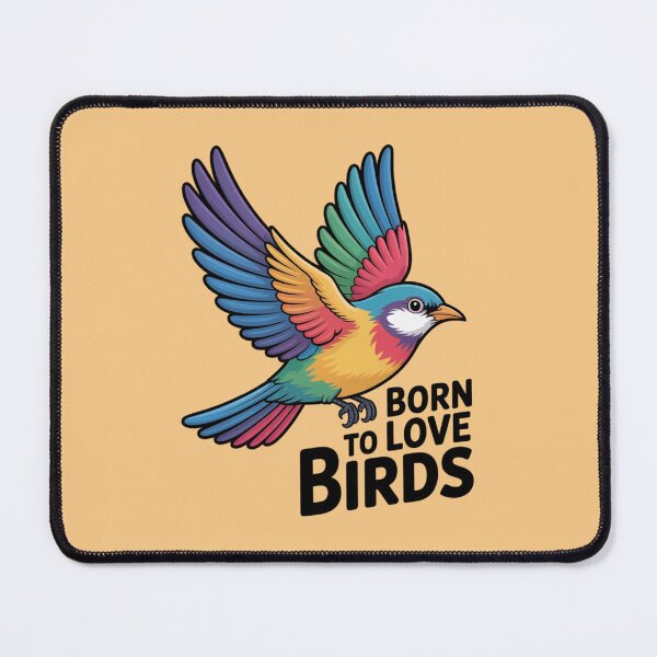 Item preview, Born to love birds designed and sold by 123ks.