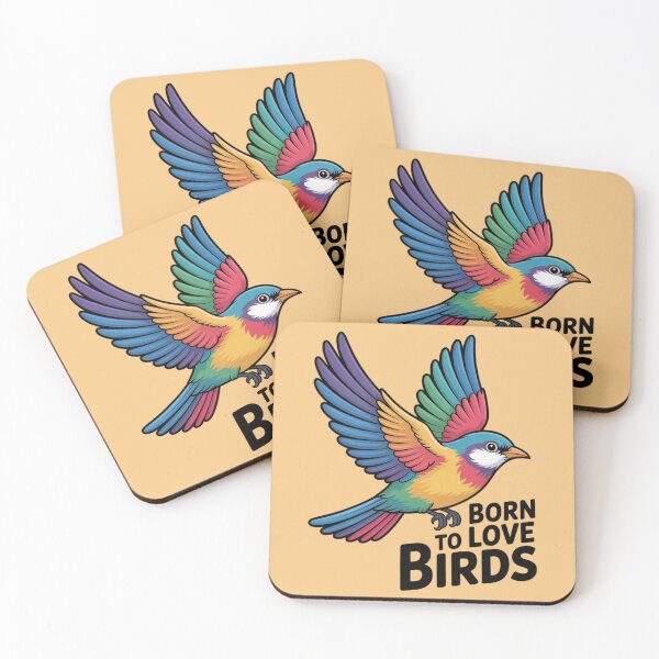 Item preview, Born to love birds designed and sold by 123ks.