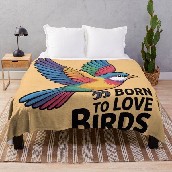 Item preview, Born to love birds designed and sold by 123ks.