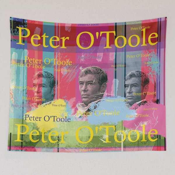 Item preview, Peter O'Toole, acting legend in vibrant pop art design designed and sold by Mauswohn.