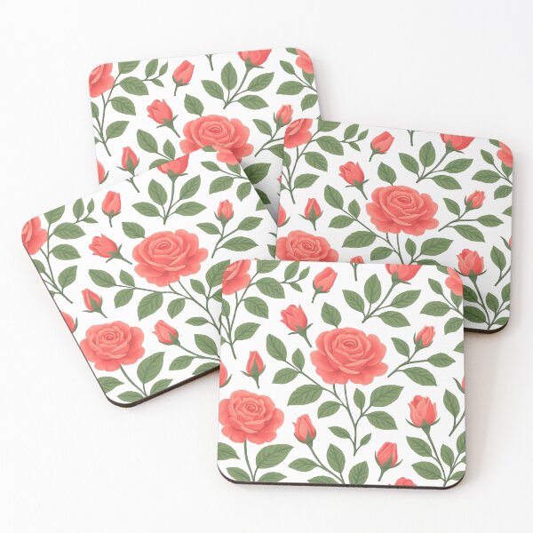 Item preview,  Pink rose pattern designed and sold by uunaa.