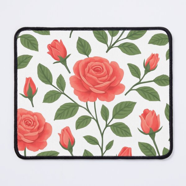 Item preview, Pink rose pattern designed and sold by uunaa.