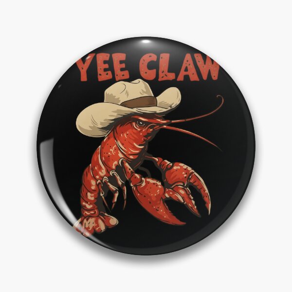 Item preview, Yee Claw Funny Lobster Cowboy Pun Western Crawfish designed and sold by haitrieuic96.