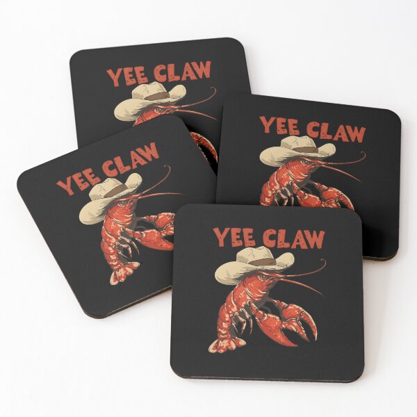 Item preview, Yee Claw Funny Lobster Cowboy Pun Western Crawfish designed and sold by haitrieuic96.