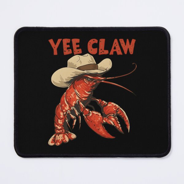 Item preview, Yee Claw Funny Lobster Cowboy Pun Western Crawfish designed and sold by haitrieuic96.