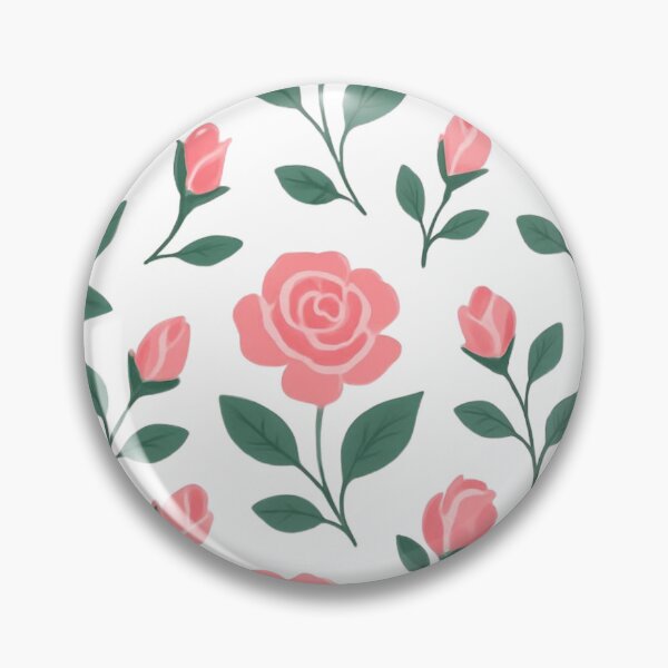 Item preview, Pink rose pattern designed and sold by uunaa.